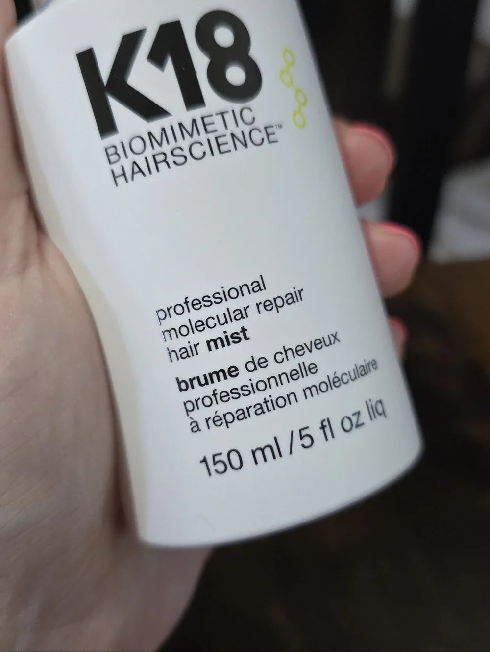 K18 Biomimetic Hairscience Professional Molecular Repair Hair Mist